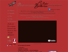 Tablet Screenshot of chateau-larosebellevue.com